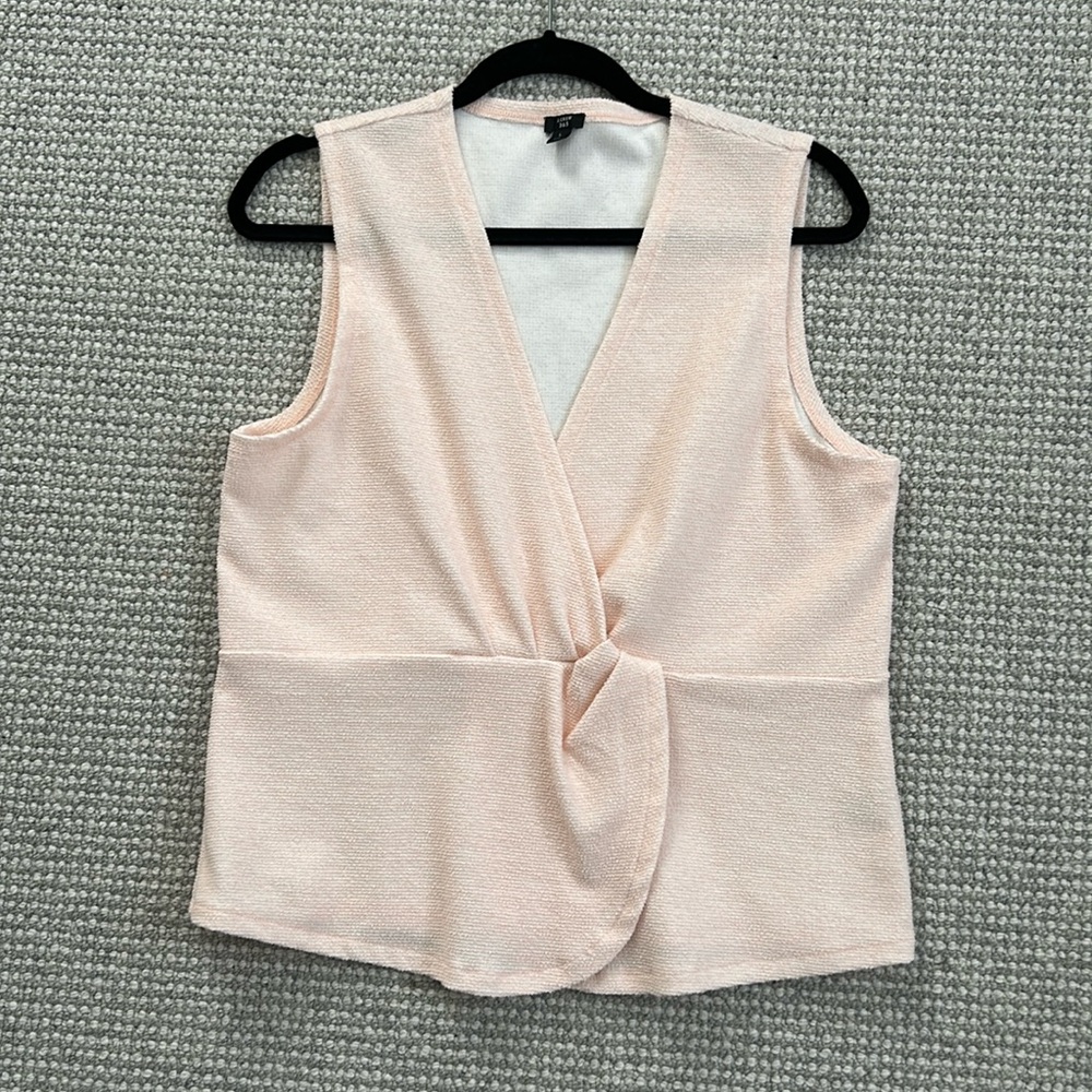 J. Crew pink top
